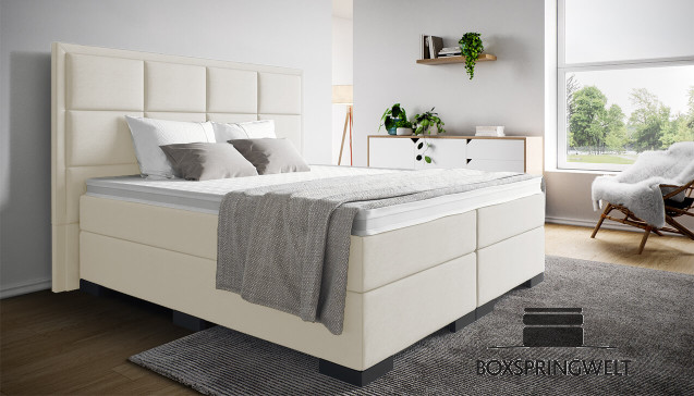 Lit Boxspring Paul en Mine Cream