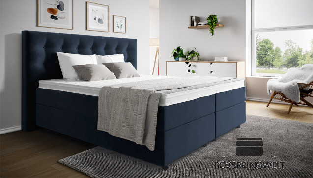 Lit Boxspring Paul en Adore Indigo