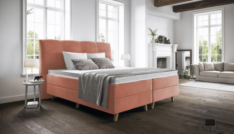 Lit Boxspring Paula en Adore Blossom