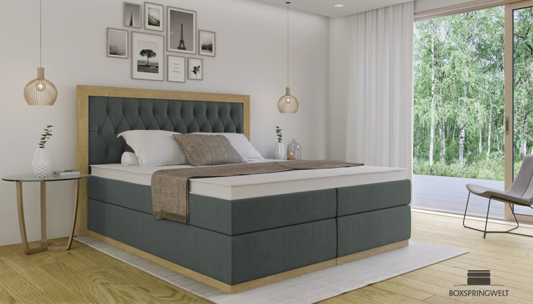 Lit Boxspring Claire 160 x 220 cm Adore Niagara 