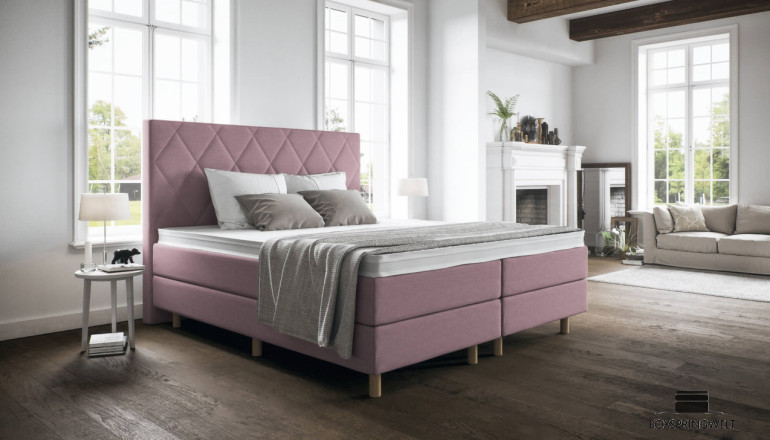 Lit Boxspring Paula en Luca Lila