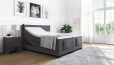 Lit Boxspring Konrad 120 x 200 cm avec moteur en golf anthracite