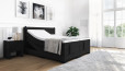 Lit Boxspring Konrad 120 x 200 cm avec moteur en planche Onyx