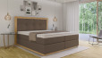 Lit Boxspring Claire 140 x 210 cm Crush Taupe
