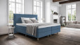 Lit Boxspring Paula en bleu golf