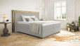 Lit Boxspring Diego 180 x 220 cm en dauphin