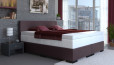 Lit Boxspring Tony en similicuir 90 x 210 cm en -Lilas