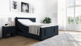 Lit Boxspring Konrad 120 x 200 cm avec moteur en Board Navy