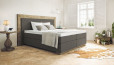 Lit Boxspring Diego 180 x 220 cm en hunter