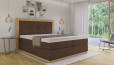 Lit Boxspring Claire 180 x 200 cm Crush chocolat