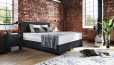 Lit Boxspring Oskar 80 x 220 cm en Crush Navy