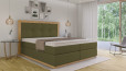 Lit Boxspring Claire 180 x 200 cm Crush Olive