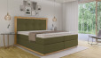 Lit Boxspring Claire 140 x 210 cm Crush Olive