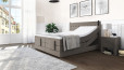 Lit Boxspring Judy en gris clair