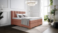 Lit Boxspring Diana en housse Adore Blossom