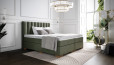 Lit Boxspring Diana en housse Adore Hunter