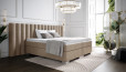 Lit Boxspring Diana en housse Adore Liver   