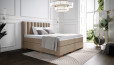 Lit Boxspring Diana en housse Adore Liver   