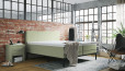 Lit Boxspring Tyler 140 x 200 cm en eucalyptus Luca