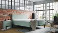 Lit Boxspring Tyler 140 x 200 cm en Luca Menthe