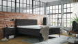 Lit Boxspring Tyler 140 x 200 cm en Luca Onyx