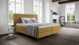 Lit Boxspring Paula en Challenger Mustard