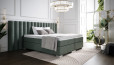 Lit Boxspring Diana en housse Adore Niagara 