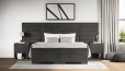 Lit Boxspring Vincent en Adore Darkgrey