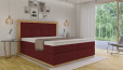 Lit Boxspring Claire 180 x 200 cm Mine Burgundy