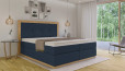 Lit Boxspring Claire 180 x 200 cm Mine Denim