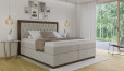 Lit Boxspring Claire 180 x 200 cm Adore Ecru   