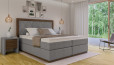 Lit Boxspring Claire 140 x 210 cm Luca Taupe