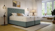 Lit Boxspring Hamlet en Adore bleu-vert