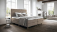 Lit Boxspring Paula en Luca Taupe