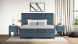 Lit Boxspring Vincent en Luca bleu royal