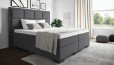 Lit Boxspring Vincent en gris Mine