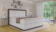 Lit Boxspring Claire 180 x 200 cm Mine Blanc