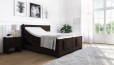 Boxspringbett Konrad 140 x 200 cm mit Motor in Golf Dunkelbraun