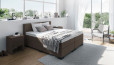 Boxspringbett William in Board Taupe