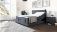 Boxspringbett Judy in Blau